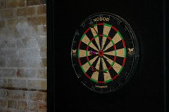 Dartboard at Gingerman
